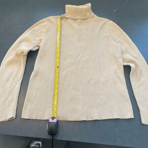 Ralph Lauren Tan Turtleneck Sweater